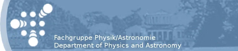 Fachgruppe Physik/Astronomie