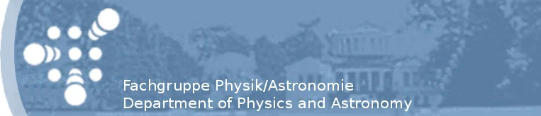 Fachgruppe Physik/Astronomie