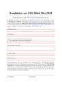 Kandidaturbogen zur FSV-Wahl Mai 2024 (pdf)
